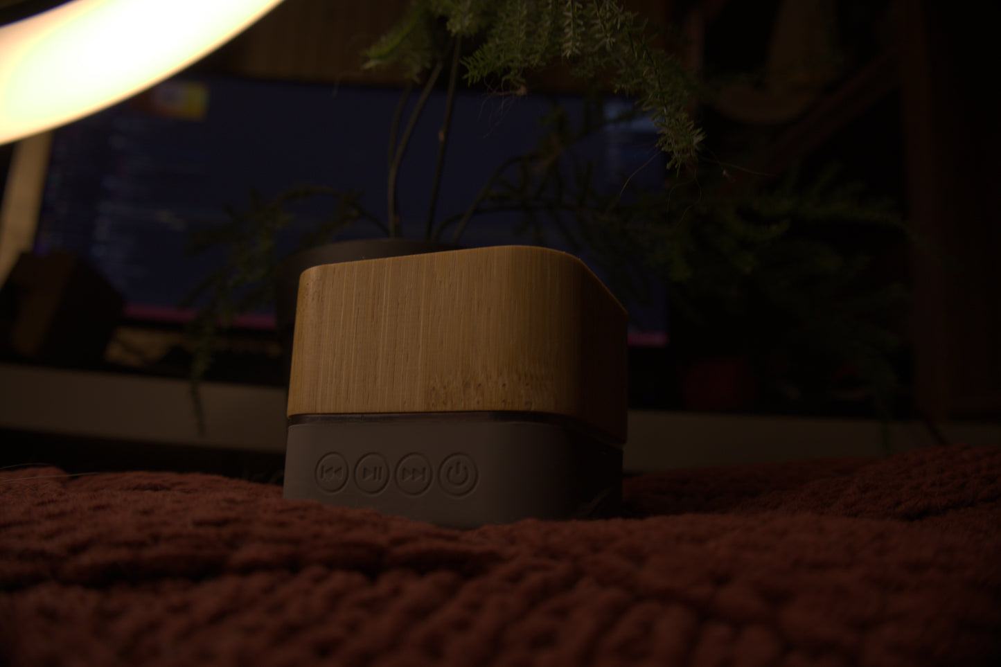 **LIMITED TIME DEAL** Mini Bamboo Wireless Speaker + Bamboo Wireless Charger