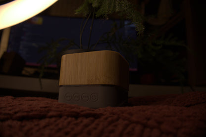 **LIMITED TIME DEAL** Mini Bamboo Wireless Speaker + Bamboo Wireless Charger